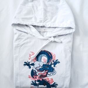 COPY - Dragon White hoodie not for sale   !
